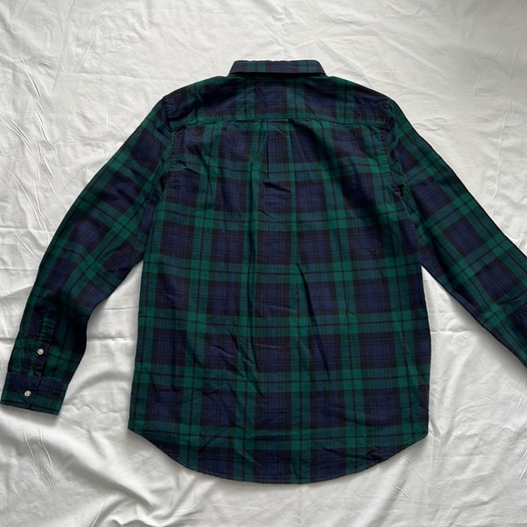 Polo Ralph Lauren Big Boys Oxford Long Sleeve Shirt Green XL(18-20) - Picture 9 of 9